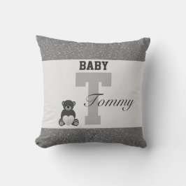 タイポグラフィパーソナライズされた枕 クッション