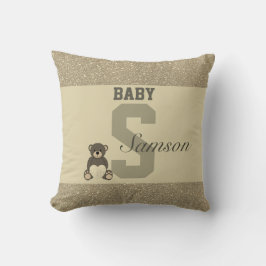 タイポグラフィパーソナライズされた枕 クッション