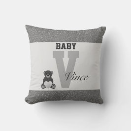 タイポグラフィパーソナライズされた枕 クッション