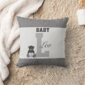 タイポグラフィパーソナライズされた枕 クッション (ブランケット)