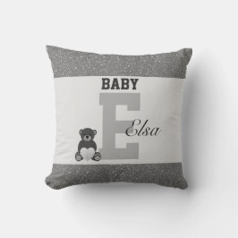 タイポグラフィパーソナライズされた枕 クッション