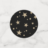 タイポグラフィファンキー醜いセーター熱チョコレート コンフェッティ (スモール正面)