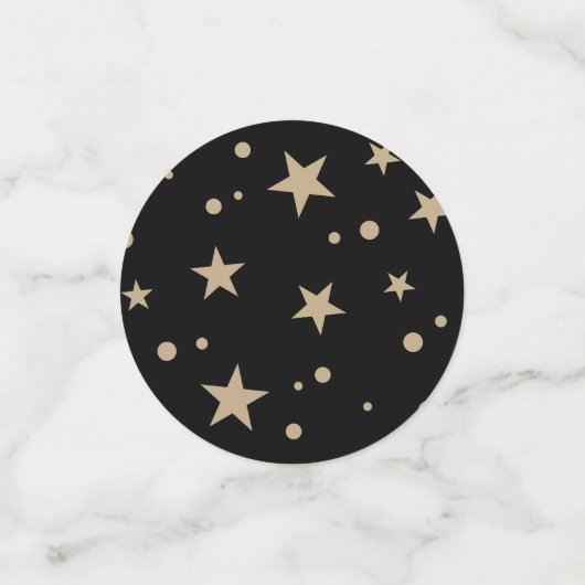 タイポグラフィファンキー醜いセーター熱チョコレート コンフェッティ (スモール正面)