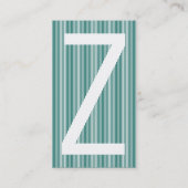 タイポグラフィベース 名刺 (裏面)