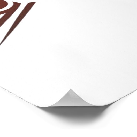 タイポグラフィボストンシティスカイライン ポスター (角)