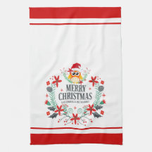 タイポグラフィメリーモダンクリスマス・フクロウ