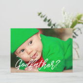 タイポグラフィモダンは俺のゴッドファーザーカードだ 招待状 (スタンド正面)