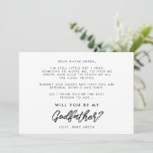 タイポグラフィモダンは俺のゴッドファーザーカードだ 招待状 (スタンド正面)