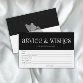 タイポグラフィモダンアドバイスとウィーズブライダルシャワー 便箋