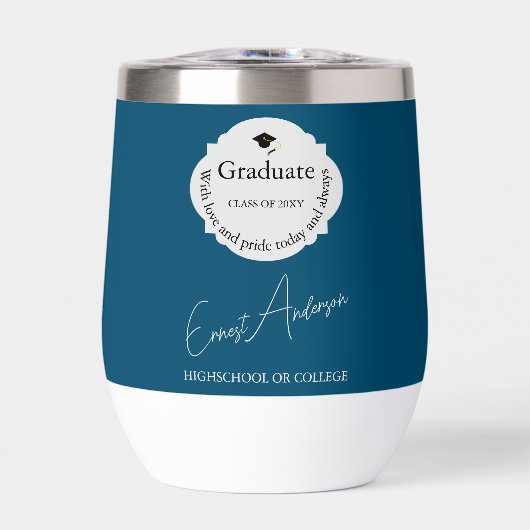 タイポグラフィモダンエレガント卒業 (正面)