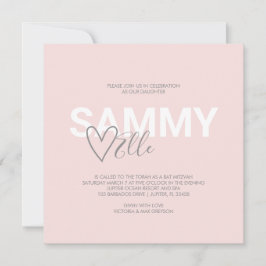 タイポグラフィモダンバルミツワー