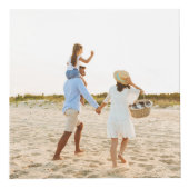 タイポグラフィモダンピンガーリークブラック40歳の誕生日 フォトキューブ (右)