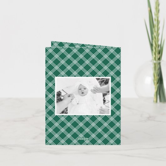 タイポグラフィモダンメリークリスマス2フォトホリデー シーズンカード (裏面)