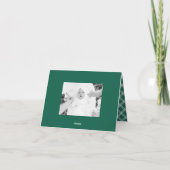 タイポグラフィモダンメリークリスマス2写真 シーズンカード (裏面)