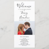 タイポグラフィモダン写真集結婚会 プログラム (正面)