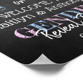 タイポグラフィモダン性差別パーティーを明らかにする!ようこそ ポスター (角)