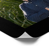 タイポグラフィモダン院生17号写真コラージュ ポスター (角)