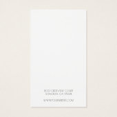 タイポグラフィラウンドピンクロゴイヤリングジュエリーディスプレイ (裏面)