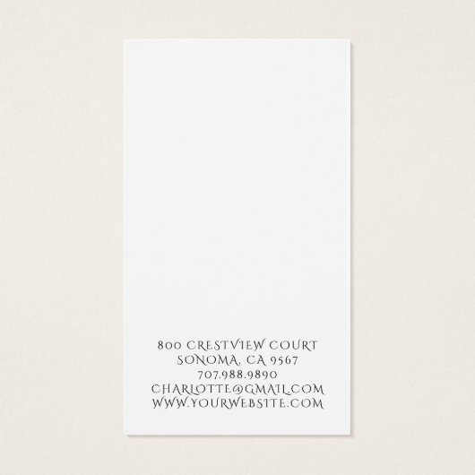 タイポグラフィレインボーロゴイヤリングジュエリー表示 (裏面)