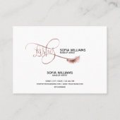 タイポグラフィロングモダンバラ金ゴールドラッシュアフターケア 紹介カード (裏面)