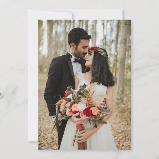 タイポグラフィワース待ちシークルお祝いInvite 招待状 (裏面)