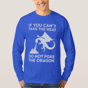 タイポグラフィードラゴン Tシャツ