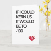 タイポグラフィー カード (黄色い花)