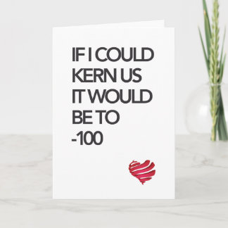 タイポグラフィー カード