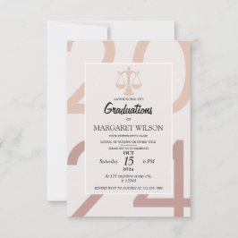 タイポグラフィー 卒業アナウンス 弁護士 学位 招待状