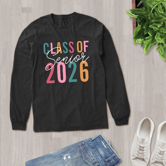タイポグラフィー 卒業生クラス 2026年 トライブレンドＴシャツ