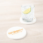 タイポグラフィ不気味ハロウィーンコースター コースター (側面)