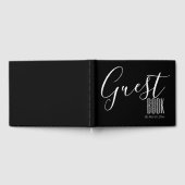 タイポグラフィ事業立ち上げゲストレジスターカスタムト ゲストブック (全面)