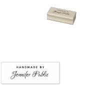 タイポグラフィ名テンプレートハンドメイド買オンライン ラバースタンプ (押印)