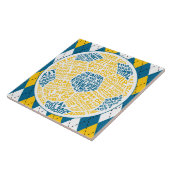 タイポグラフィ式サッカーボール タイル (側面)