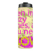 タイポグラフィ愛のインスピレーション タンブラー (正面)