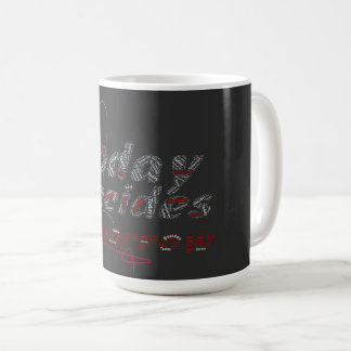 タイポグラフィ明日は今日から始まる コーヒーマグカップ