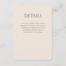 タイポグラフィ曲線ベージュ結婚詳細