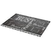 タイポグラフィ書道パリフランスエッフェルタワー カッティングボード (角)