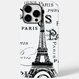タイポグラフィ書道パリフランスエッフェルタワー Case-Mate iPhone 14 PRO MAXケース
