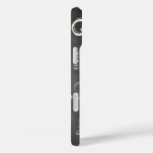 タイポグラフィ書道パリフランスエッフェルタワー Case-Mate iPhoneケース (裏面 / 右)