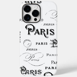 タイポグラフィ書道パリフランスエッフェルタワー Case-Mate iPhone 14 PRO MAXケース