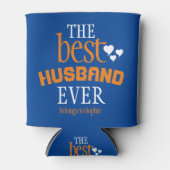 タイポグラフィ最高のザ夫エバー 缶クーラー (正面)