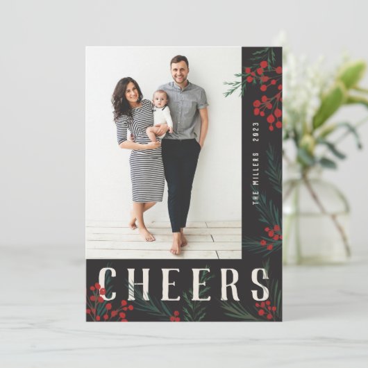 タイポグラフィ植物写真応援 シーズンカード (スタンド正面)