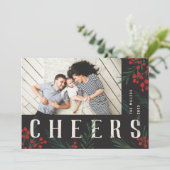 タイポグラフィ植物写真応援 シーズンカード (スタンド正面)