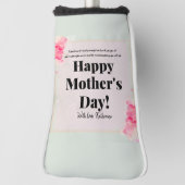 タイポグラフィ母エレガント母モダン日 ゴルフヘッドカバー (回転90)