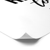 タイポグラフィ生活10%私たち ポスター (角)