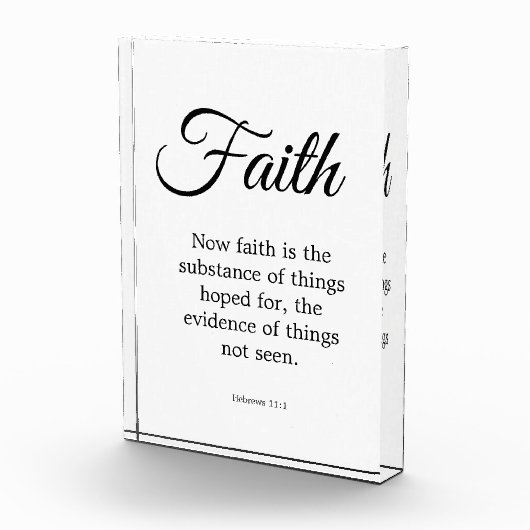 タイポグラフィ白黒の信仰が実体である フォトブロック (右)