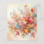 タイポグラフィ紅葉水の色パステルカラー (裏面)