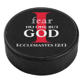 タイポグラフィ聖書の聖句●私は神の他の誰も恐れない● アイスホッケーパック (3/4)