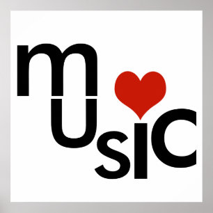 タイポグラフィ音楽デザイン ポスター